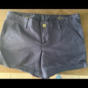 Lily Pulitzer navy blue shorts
